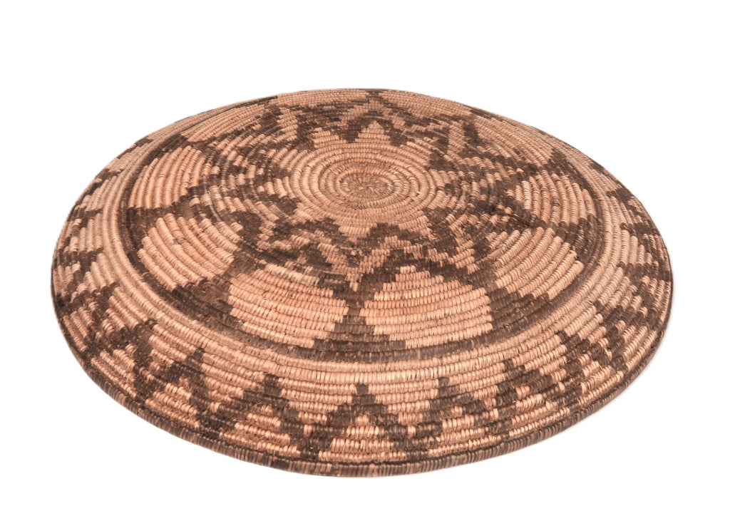 Antique Apache Tray Basket