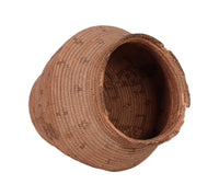 Antique Pima Basket with Gila Monsters