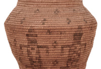 Antique Pima Basket with Gila Monsters