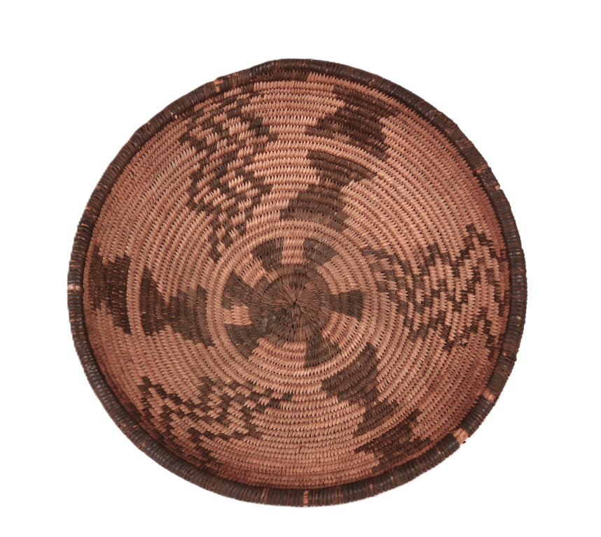Antique Papago Polychrome Open Basket