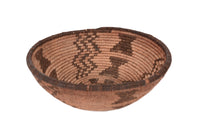 Antique Papago Polychrome Open Basket