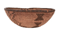 Antique Papago Polychrome Open Basket
