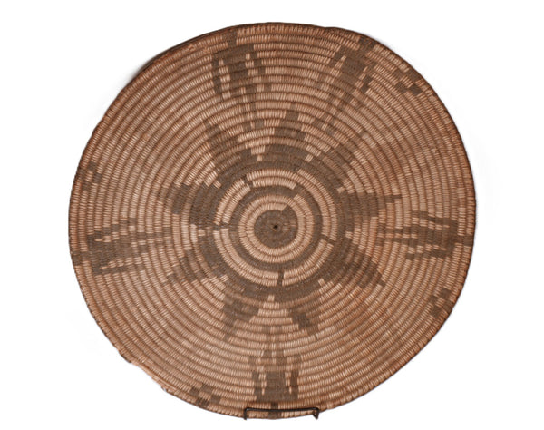 Antique Pima Gambling Tray Basket