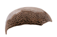 Anasazi Half Black and White Bowl Pottery