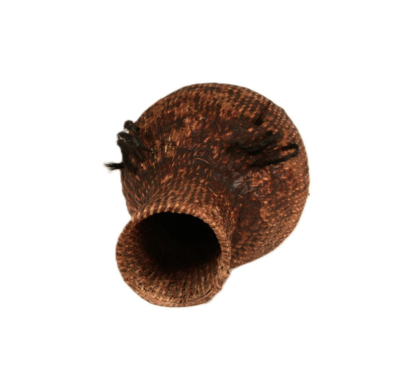 Apache Tus;  Pitched Water Basket
