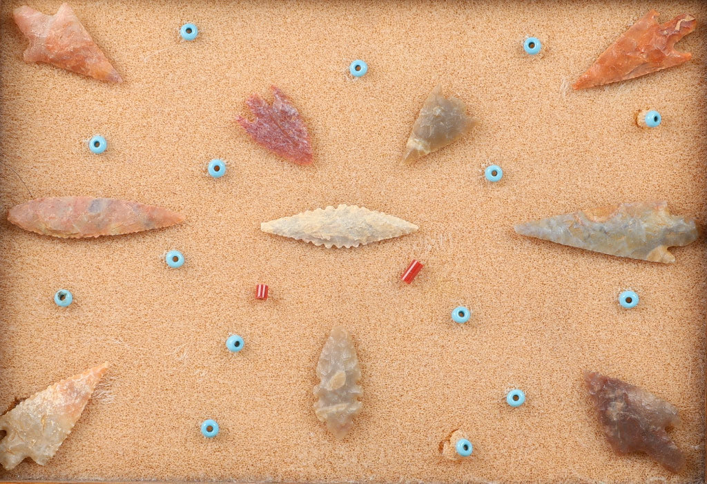 Framed Arrowhead Artifacts