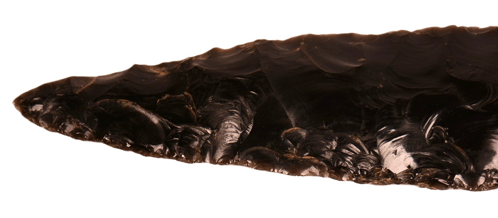 Pomo Ceremonial White Deer Dance Blade