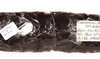 Pomo Ceremonial White Deer Dance Blade