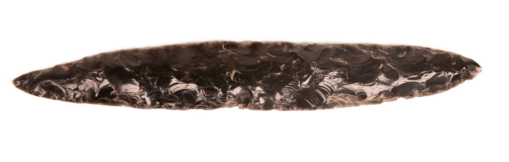 Pomo Ceremonial White Deer Dance Blade