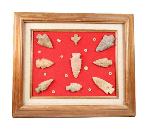 Framed Arrowhead Artifacts