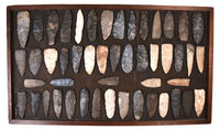 Framed Rock Scrapers and Knife Blades