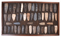 Framed Rock Scrapers and Knife Blades