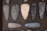 Framed Rock Scrapers and Knife Blades