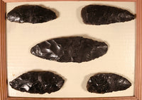 Bishop California Early Man Obsidian Hand Knives