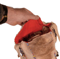 Plains Arapaho Indian Deer Hide Bag