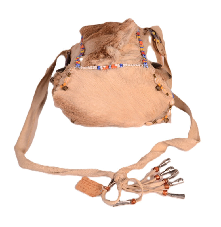 Plains Arapaho Indian Deer Hide Bag