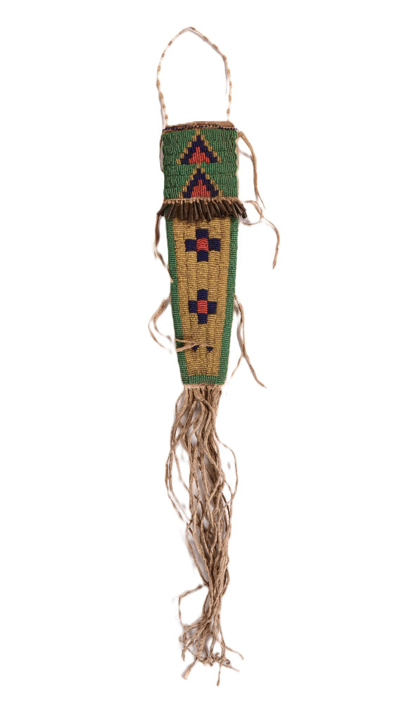 Sioux Knife with Beadwork Case