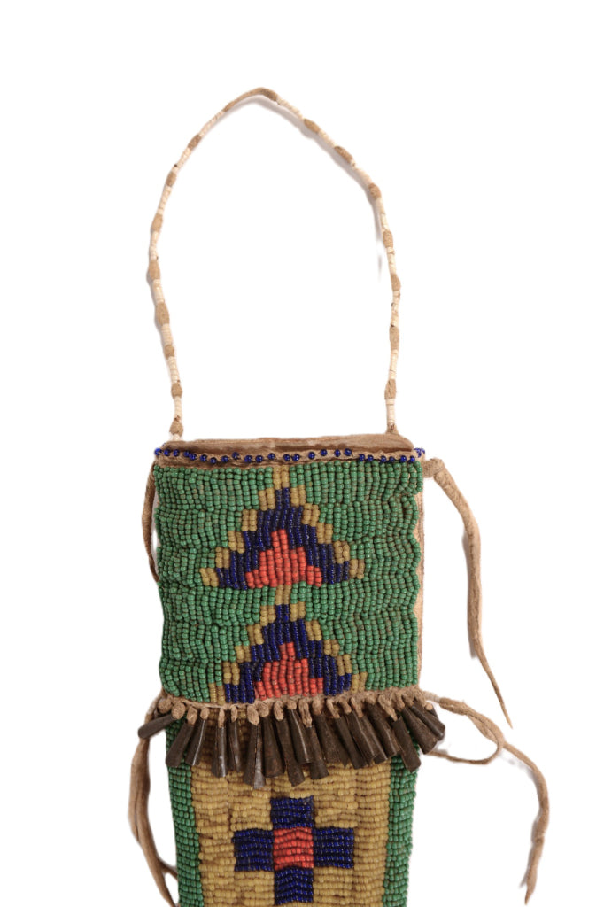 Sioux Knife with Beadwork Case