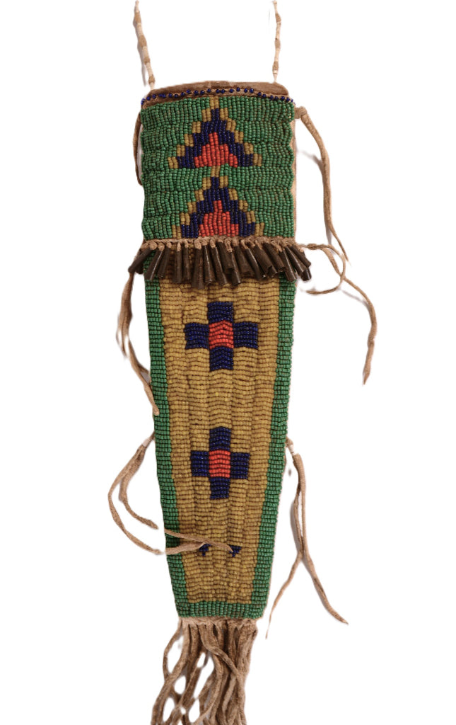 Sioux Knife with Beadwork Case