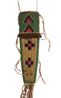 Sioux Knife with Beadwork Case