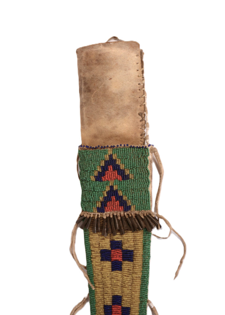 Sioux Knife with Beadwork Case