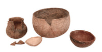 Prehistoric Southwest Pottery Wares Set of 4