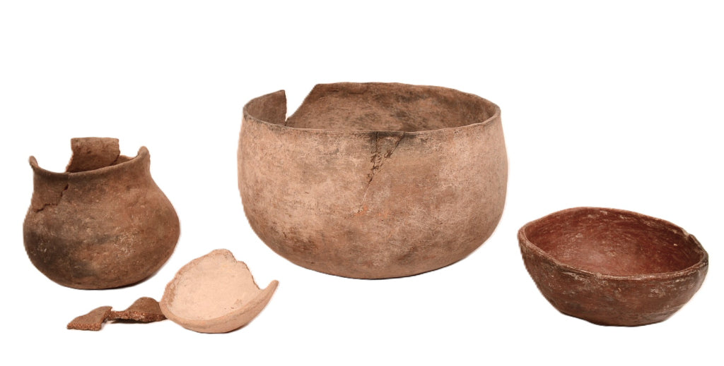 Prehistoric Southwest Pottery Wares Set of 4