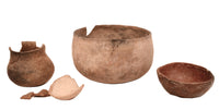 Prehistoric Southwest Pottery Wares Set of 4