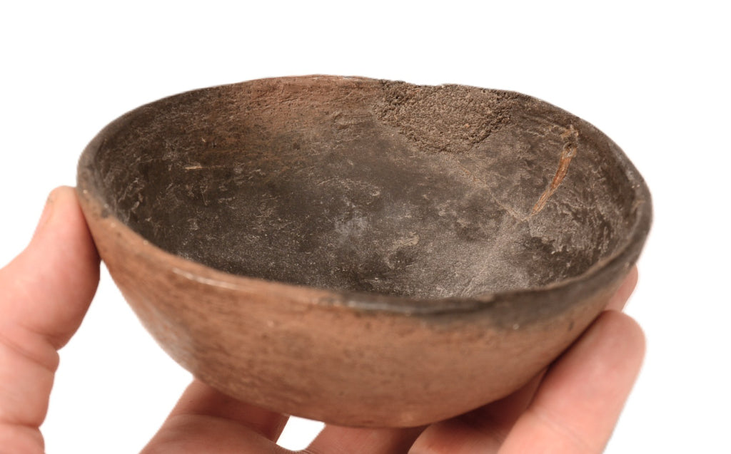 Salado Southwest Redware Smudge Bowl Pottery