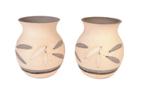 Pottery Jars Set of 2