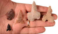 Plains Framed Knife Point and Arrowhead Artifacts
