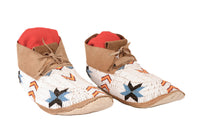 Northern Plains Full Beaded Moccasins