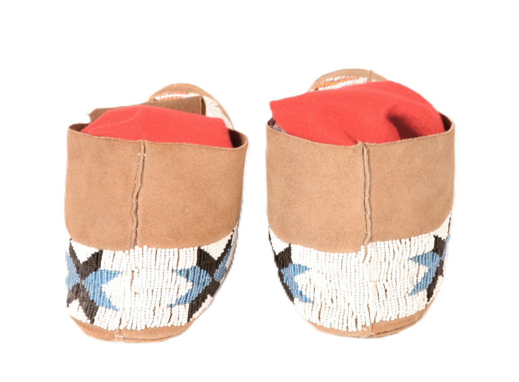 Northern Plains Full Beaded Moccasins