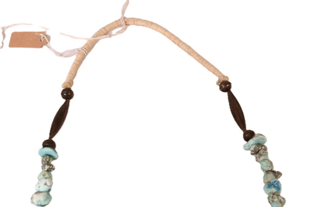 Navajo Turquoise Nugget Necklace