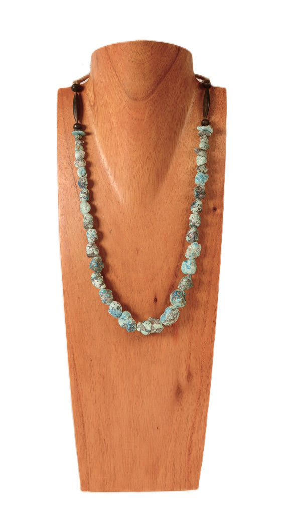 Navajo Turquoise Nugget Necklace