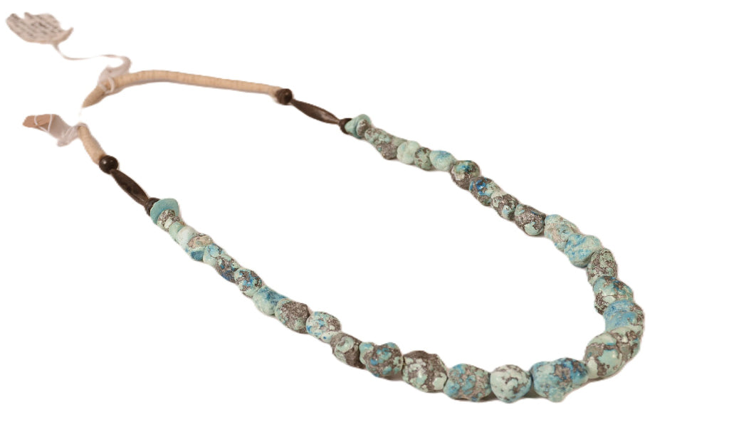 Navajo Turquoise Nugget Necklace