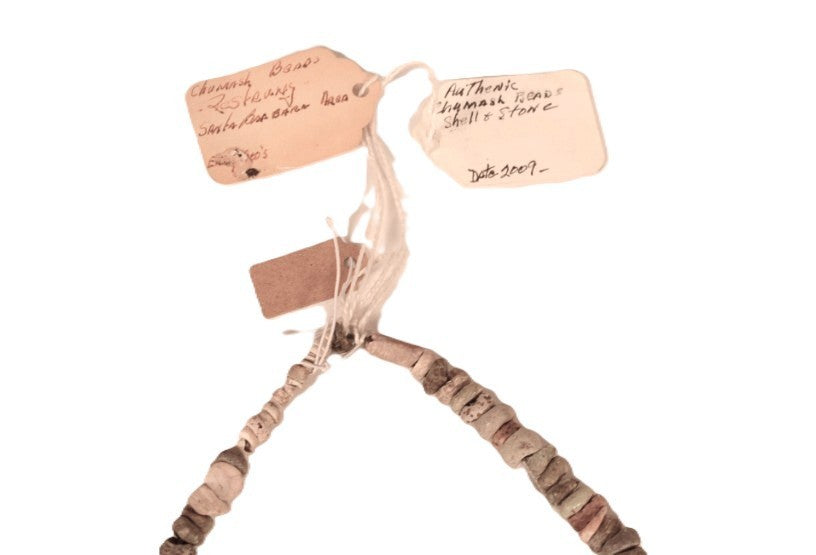 Authentic Chumash Beads of Shell and Stone