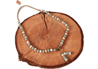 Padre Blue and White Trade Beads Necklace