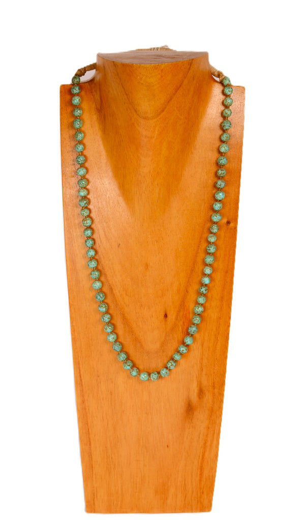 Navajo Hubbell Turquoise Trade Beads Necklace