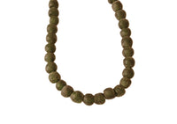 African Green Trade Beads Necklace