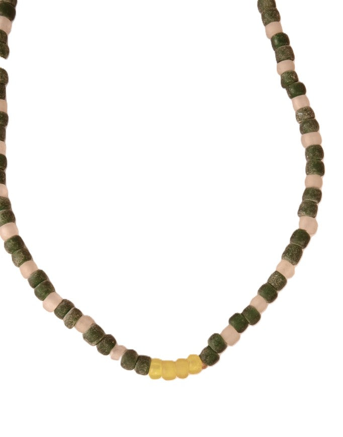 Russian Glass Beads Necklace