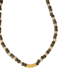 Russian Glass Beads Necklace