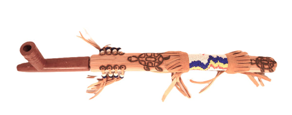 Sioux Indian Beaded Pipe