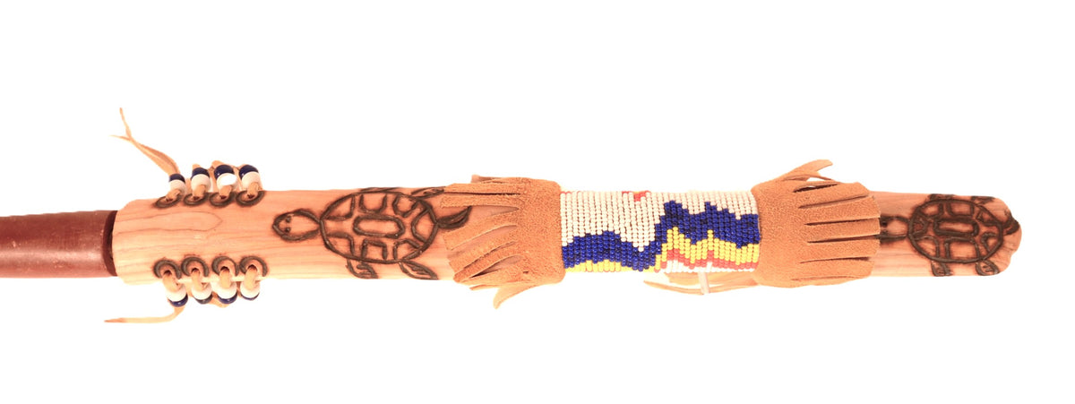 Sioux Indian Beaded Pipe