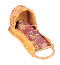 Apache Beaded Cradle with Doll