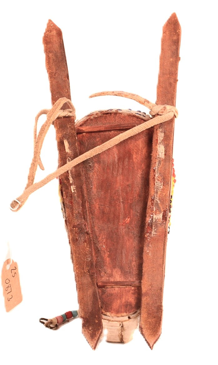 Plains Beaded Cradle with Doll