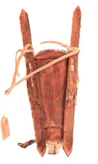 Plains Beaded Cradle with Doll