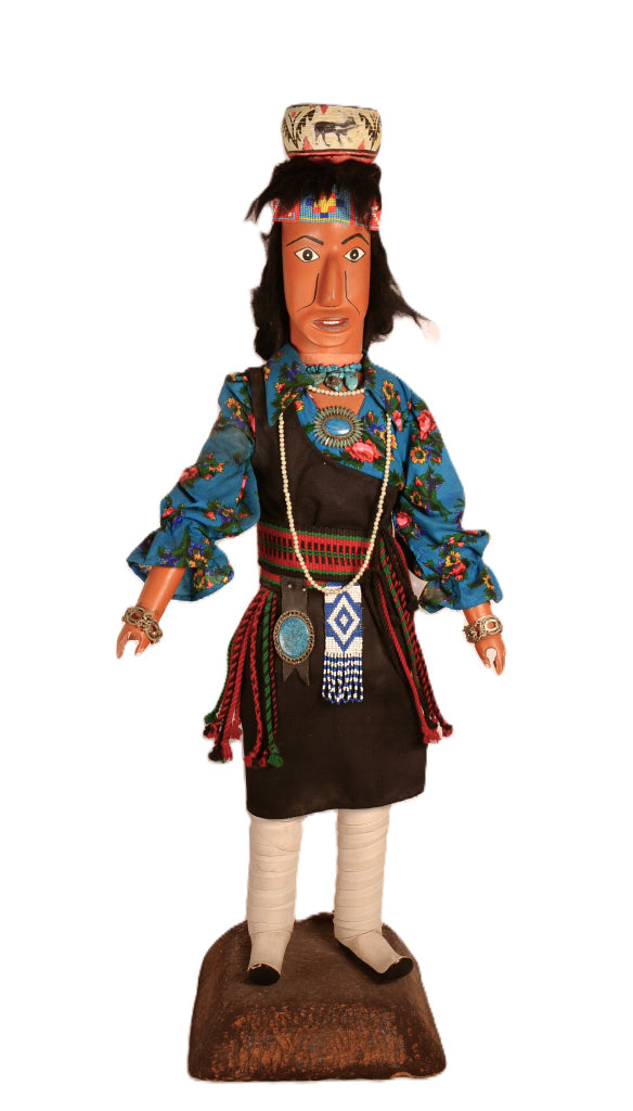 Zuni Pueblo Large Female Doll