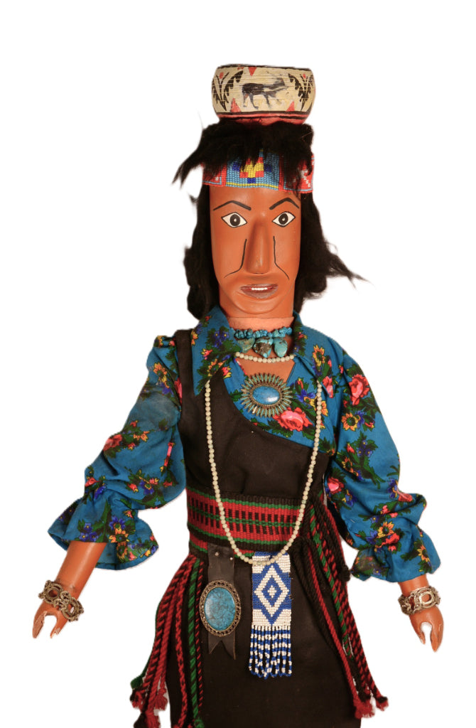 Zuni Pueblo Large Female Doll