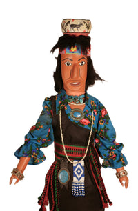Zuni Pueblo Large Female Doll